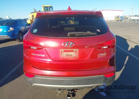 2016 Hyundai Santa Fe Sport 2.4L из США, поврежденный, VIN 5XYZT3LB0GG378904